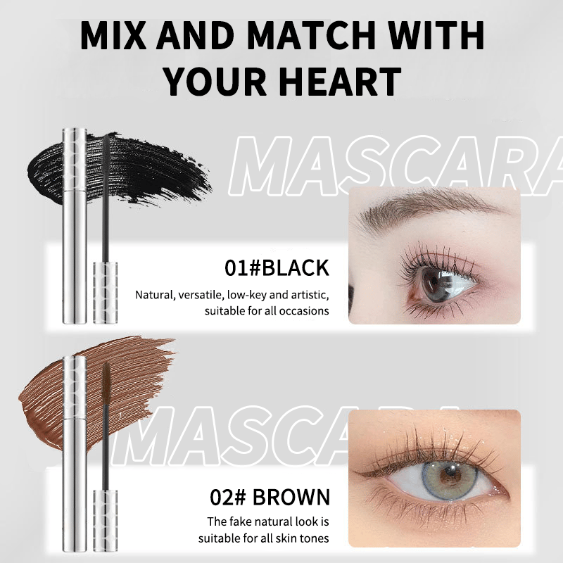 👁️ LIMITED TIME 50% OFF! ✨ Waterproof Fiber Mascara – Natural Volume, Smudge-Proof & 24-Hr Flake-Free Lashes 💖