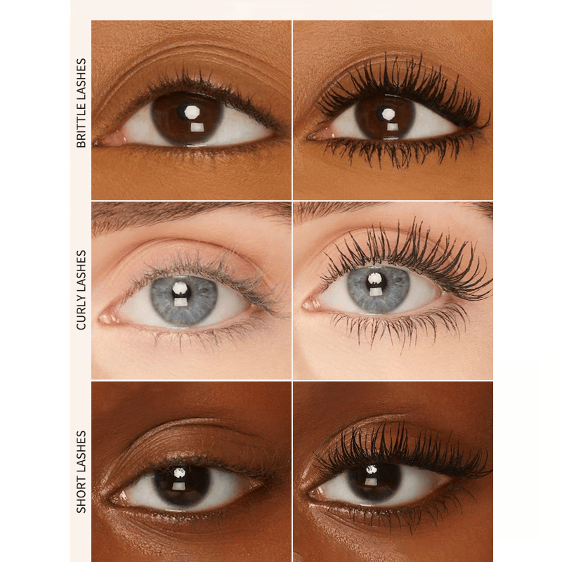 👁️ LIMITED TIME 50% OFF! ✨ Waterproof Fiber Mascara – Natural Volume, Smudge-Proof & 24-Hr Flake-Free Lashes 💖