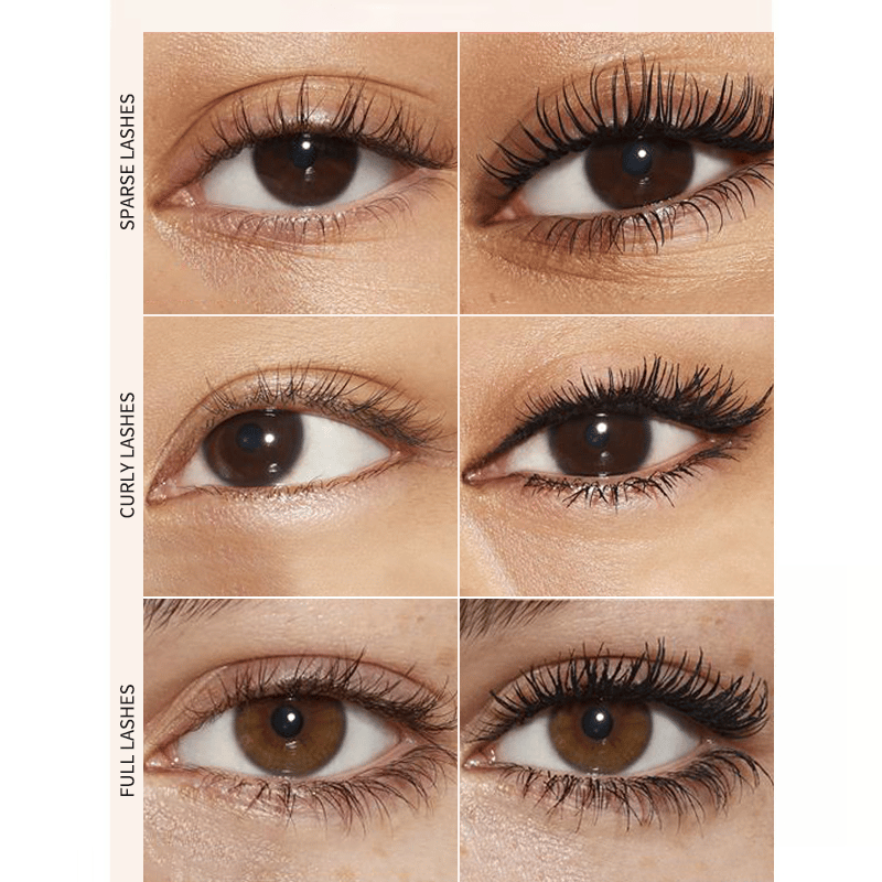 👁️ LIMITED TIME 50% OFF! ✨ Waterproof Fiber Mascara – Natural Volume, Smudge-Proof & 24-Hr Flake-Free Lashes 💖