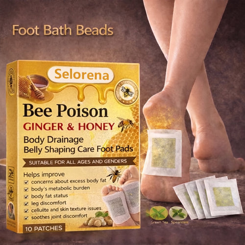 🌎Ends Today: 53% OFF! - 🌿Ginger Herbal Foot Patches (Set of 10)